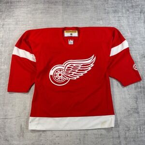 Detroit Red Wings Jersey Mens Small Red Vintage Koho NHL Hockey Sportswear